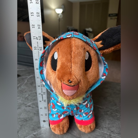 Build-A-Bear Pokémon Cute Plush Toy with Blue Hoodie - Picture 14 of 15